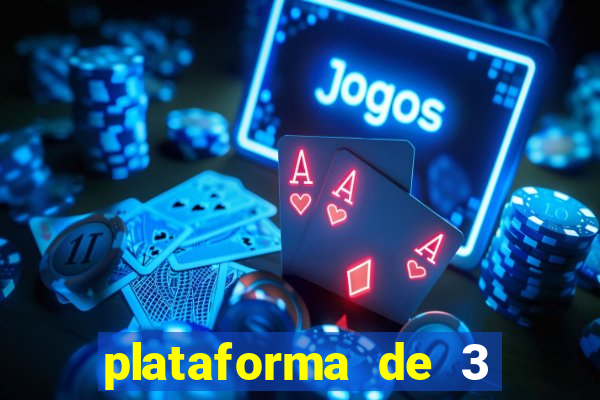 plataforma de 3 reais pg